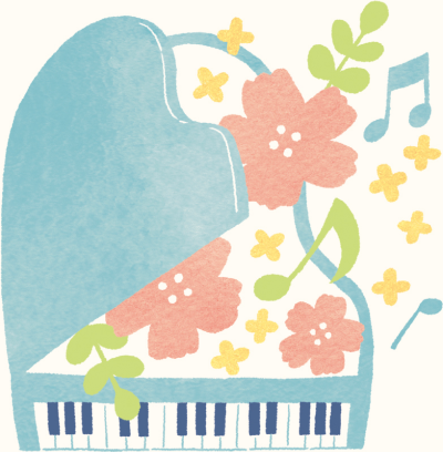 ピアノのイラスト