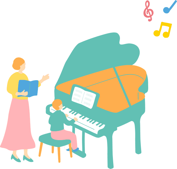 ピアノのイラスト